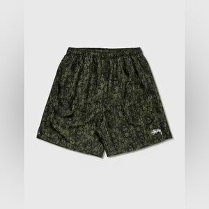 NEW Stussy Men’s Snakeskin Water Short Green 113127 - Size XL Authentic Shorts